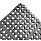 ZERBINO ANTIFATICA   91,4x91,4x1,4 CM NERO GOMMA (1 UNITÀ)
