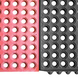 ZERBINO ANTIFATICA   91,4x91,4x1,4 CM NERO GOMMA (1 UNITÀ)