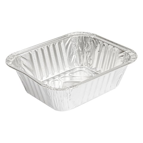 VASCHETTA RETTANGOLARE  490 ML 15x12,5x4,4 CM ALLUMINIO (2200 UNITÀ)