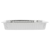 CONTENITORE RETTANGOLARE  1190 ML 22,7x17,7x3,6 CM ALLUMINIO (700 UNITÀ)