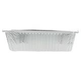 VASCHETTA RETTANGOLARE  2300 ML 25,5x18,7x6,4 CM ALLUMINIO (400 UNITÀ)