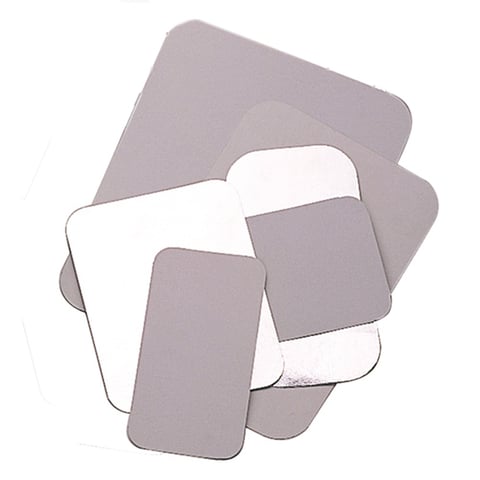 COPERCHIO PER - CODICE 135,66   14x11,5 CM BIANCO CARTONE + ALLUMINIO (100 UNITÀ)