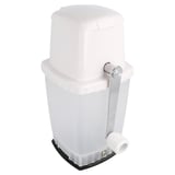 TRITAGHIACCIO MANUALE   15x12x24,5 CM BIANCO PP (1 UNITÀ)