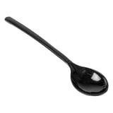 MINI CUCCHIAINI PER ANTIPASTI RIUTILIZZABILI   10,5 CM NERO PS (4000 UNITÀ)