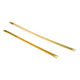 SPIEDINI DOPPIA PUNTA BAMBOO  15 (h) CM NATURALE BAMBÙ (200 UNITÀ)