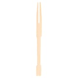 MINI FORCHETTES BAMBOO  9 CM NATURALE BAMBÙ (2000 UNITÀ)