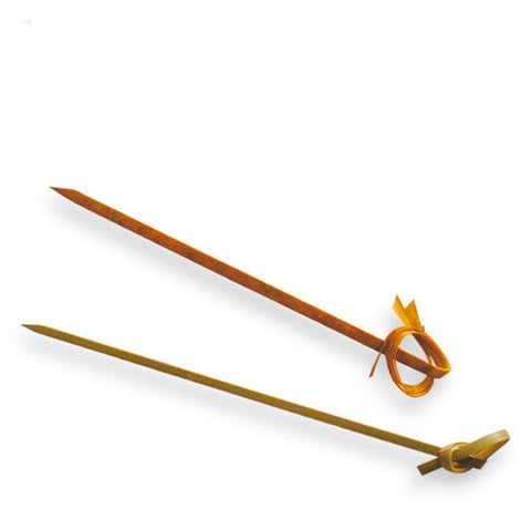 SPIEDINI LAZO BAMBOO  9 (h) CM NATURALE BAMBÙ (100 UNITÀ)