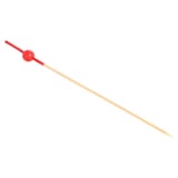 SPIEDINI PERLA ROSSA BAMBOO  12 (h) CM NATURALE BAMBÙ (100 UNITÀ)