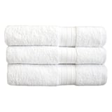 ASCIUGAMANI PER BAGNO  500 GR/M2 70x140 CM BIANCO COTONE (1 UNITÀ)