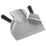 PALETTINA PER PATATINE FRITTE 2 MANICI   20x5x22,5 CM ARGENTO ACCIAIO INOX (1 UNITÀ)