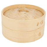 CONTENITORI MINI DIM-SUM BAMBOO  Ø 15x8 CM NATURALE BAMBÙ (1 UNITÀ)