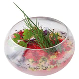 CONTENITORI APERITIVO SFERA  75 ML 5,7x4 CM TRASPARENTE APET (200 UNITÀ)