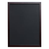 BACHECA DA PARETE   50x70 CM NERO LEGNO (1 UNITÀ)