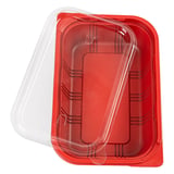 BARCHETTA PER MICROONDE PRANZO INDIVIDUALE   21,5x14,5x5 CM NERO PP (400 UNITÀ)