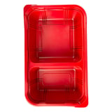 BARCHETTE PER MICROONDE PRANZO INDIVIDUALE   23,9x15x4,5 CM NERO PP (400 UNITÀ)