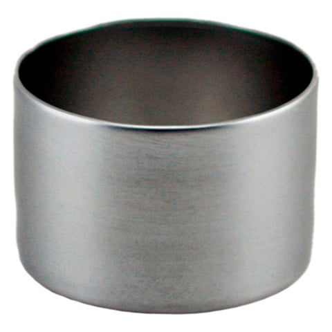 BASI LAMPADA DA TAVOLO "AMBEO"   Ø 7x14 CM ARGENTO METAL (6 UNITÀ)