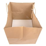 SACCHETTI SOS TRAITEUR FEEL GREEN  110 G/M2 43+33x33 CM NATURALE KRAFT (100 UNITÀ)