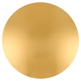 BASE PER TORTA DOPPIA FACCIA  950 G/M2 Ø 22 CM ORO NERO CARTONE (100 UNITÀ)