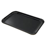 VASSOI CATERING  1100 G/M2 28x19 CM ORO NERO CARTONE (100 UNITÀ)