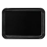 VASSOI CATERING  1100 G/M2 34x25 CM ORO NERO CARTONE (100 UNITÀ)
