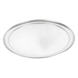 PIATTO PIANO PIZZA   Ø 35 CM ARGENTO ALLUMINIO (1 UNITÀ)