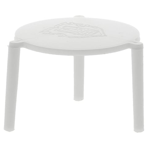 DISTANZIATORE PER PIZZA   Ø 4,5x3 CM BIANCO PP (2000 UNITÀ)