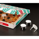 DISTANZIATORE PER PIZZA   Ø 4,5x3 CM BIANCO PP (2000 UNITÀ)