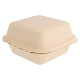 CONTENITORI HAMBURGER BIONIC 450 ML 15,2x15x8,4 CM NATURALE BAGASSA (600 UNITÀ)