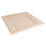 PIATTI QUADRATI BIONIC  26,2x26,2x1,4 CM NATURALE BAGASSA (500 UNITÀ)