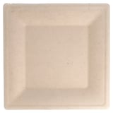 PIATTI QUADRATI BIONIC  26,2x26,2x1,4 CM NATURALE BAGASSA (500 UNITÀ)
