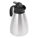 TERMO "METALLIC LUSTER"  1 L 14,3x14,3xx24 CM ARGENTO ACCIAIO INOX (1 UNITÀ)
