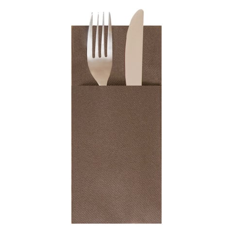 TOVAGLIOLI CANGURO  55 G/M2 40x40 CM CIOCCOLATO AIRLAID (700 UNITÀ)