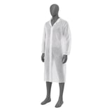 CAMICE VISITATORI MEDIO  35 GR/M2 100 CM BIANCO AIRLAID (25 UNITÀ)