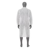 CAMICE VISITATORI MEDIO  35 GR/M2 100 CM BIANCO AIRLAID (25 UNITÀ)