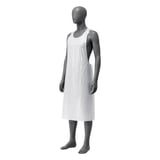 GREMBIULE GRANEL  25µ 76x122 CM BIANCO LDPE (100 UNITÀ)