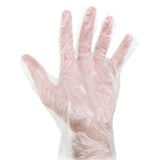 GUANTI   SIZE: M TRASPARENTE HDPE (100 UNITÀ)
