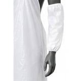 COPRIMANICA CON ELASTICO  40µ 36 CM BIANCO LDPE (100 UNITÀ)