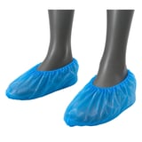 COPRISCARPE CON ELASTICO  40µ 34x14 CM BLU MARINO LDPE (100 UNITÀ)