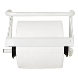 DISTRIBUTORE DA MURO CELULOSA INDUSTRIALE   38,5x27x17,5 CM BIANCO FERRO (1 UNITÀ)
