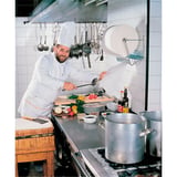 PANNO CARTA 1 VELO - 370 FOGLI  55 G/M2 Ø 26x26 CM BIANCO AIRLAID (2 UNITÀ)