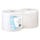 PANNO CARTA 2 VELI - 1350 FOGLI  19 G/M2 Ø34x24 CM BIANCO TISSUE (2 UNITÀ)