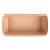 FORME PER COTTURA PASTICCERIA - LAMINATO  170 G/M2 16,5x6,5x5 CM MARRONE CELLULOSA (1000 UNITÀ)