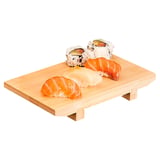 BASI RETTANGOLARI BAMBOO  20,5x15x3 CM NATURALE BAMBÙ (1 UNITÀ)