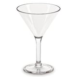 BISCHIERI "MARTINI"  170 ML Ø 10/6,8x13,8 CM TRASPARENTE POLICARBONATO (36 UNITÀ)