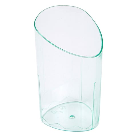 CONTENITORI APERITIVOS CILINDRO  90 ml 4,7x4,7x8,1 CM VERDE ACQUA PS (600 UNITÀ)