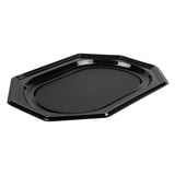 VASSOI CATERING   35x25x2 CM NERO RPET (100 UNITÀ)
