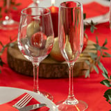 FLUTE CHAMPAGNE  150 ML Ø 4,5/6,8x22,5 CM TRASPARENTE POLICARBONATO (24 UNITÀ)