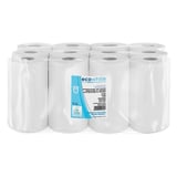 ASCIUGAMANI MINI BARRIL ECOLABEL 1 STRATI  22 G/M2 Ø 13x20 CM BIANCO TISSUE (12 UNITÀ)