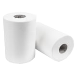 ASCIUGAMANI MINI BARRIL ECOLABEL 1 STRATI  22 G/M2 Ø 13x20 CM BIANCO TISSUE (12 UNITÀ)