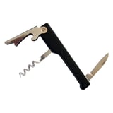 APRIBOTTIGLIE MULTIFUNZIONE   11 CM NERO ACCIAIO INOX (1 UNITÀ)